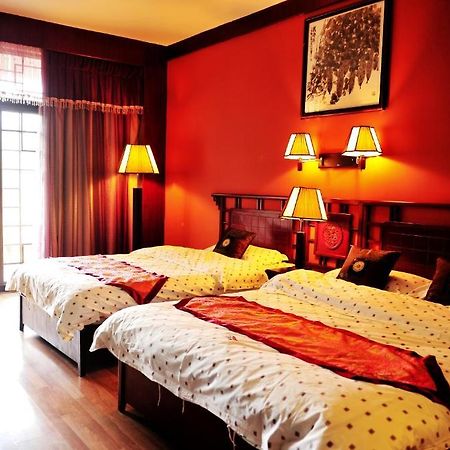 Dragon River Retreat Hotell Yangshuo Rom bilde