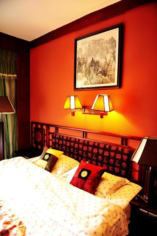 Dragon River Retreat Hotell Yangshuo Rom bilde