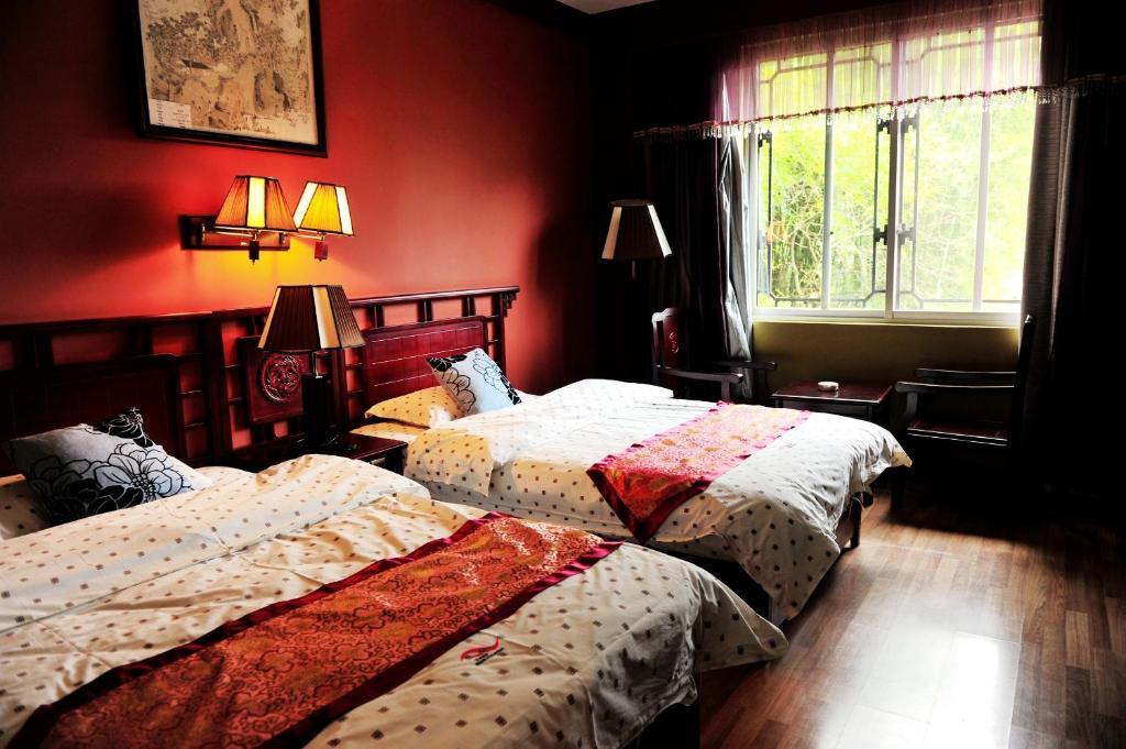 Dragon River Retreat Hotell Yangshuo Rom bilde