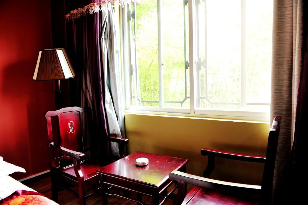 Dragon River Retreat Hotell Yangshuo Rom bilde