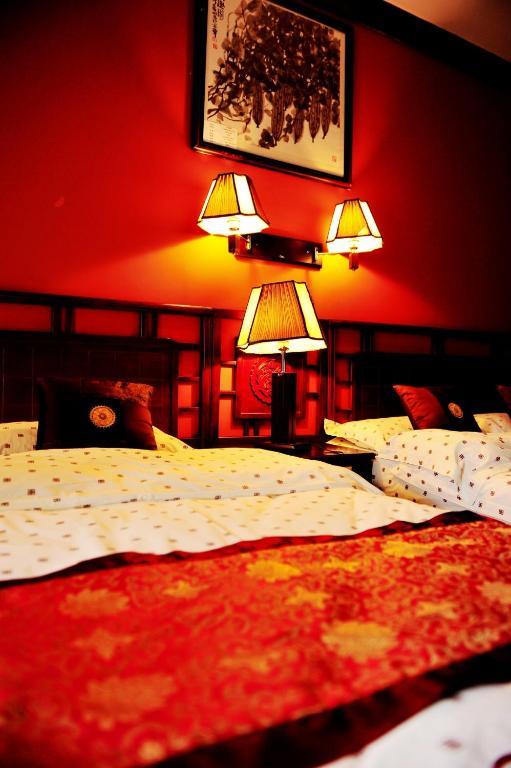Dragon River Retreat Hotell Yangshuo Rom bilde
